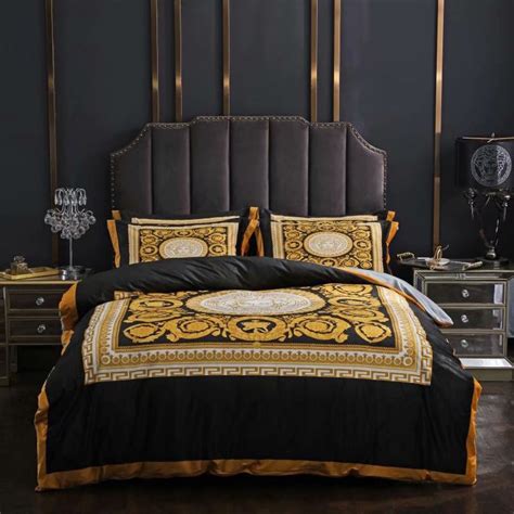 versace replica bedding set|versace comforter sets.